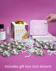 FIXY broken makeup $150 gift set with repair kit empty makeup pans and 4oz fixy binder empty makeup palettes 